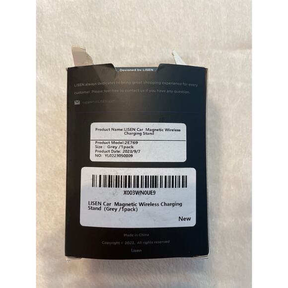 LISEN Car Headrest Phone Holder Backseat H715 Black Mounts Travel NEW OPEN BOX - Picture 11 of 14